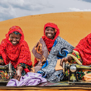 Dona una macchina da cucire